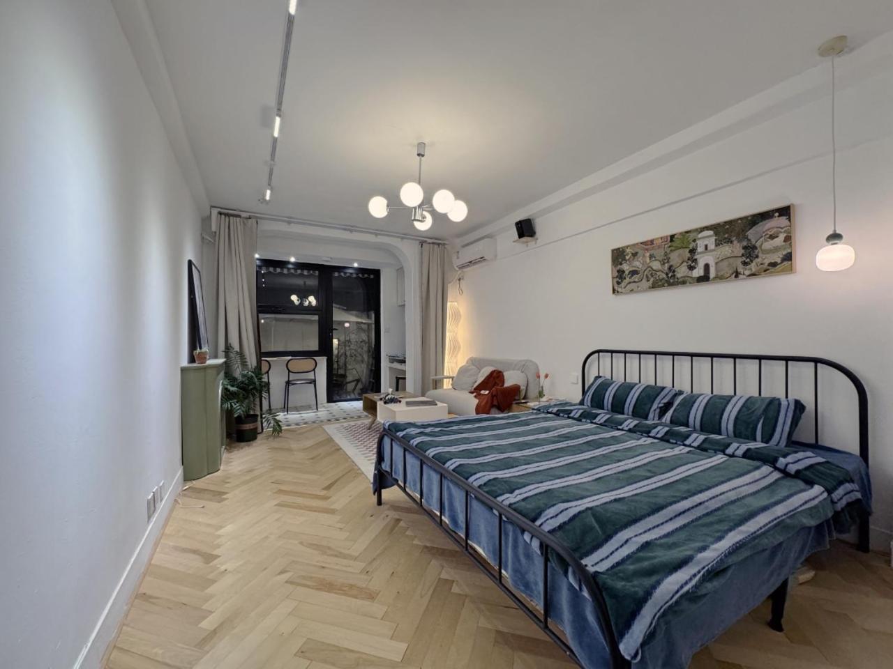 שנגחאי Apartment Near Nanjing Road/ Jing'An Temple/ Renmin Plaza מראה חיצוני תמונה
